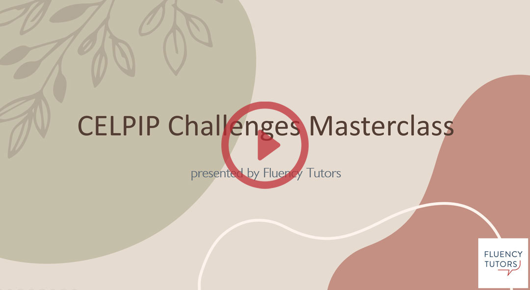 CELPIP Masterclass